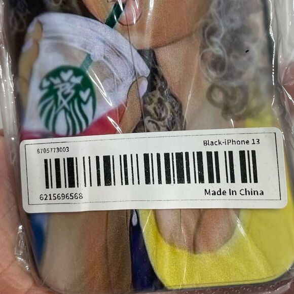 5 for $25🔥Pretty Girl Curly Hair iPhone 13 Phone Case- New - Picture 2 of 4